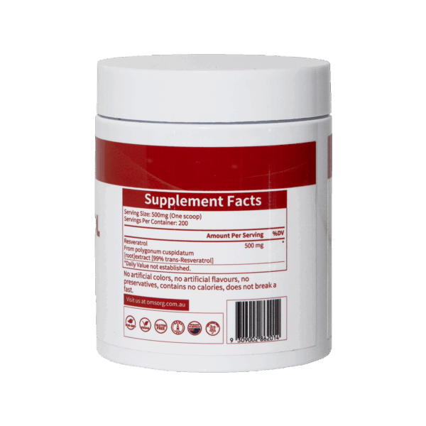 Pure Resveratrol 100g Powder for DNA Repair - Image 2